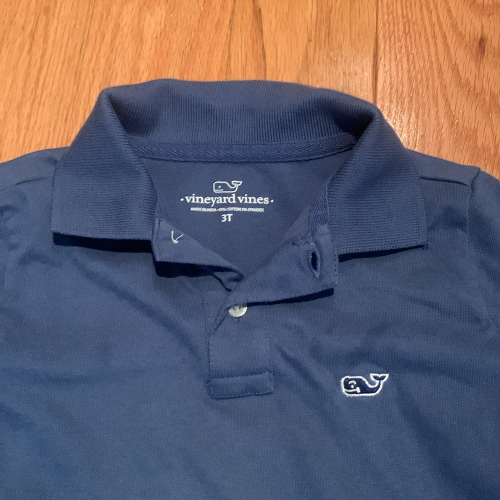 Vineyard Vines Blue Polo Shirt Classic Design